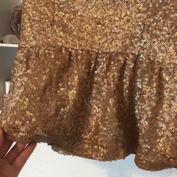 Sequin Gold Top - Picture 3 of 4